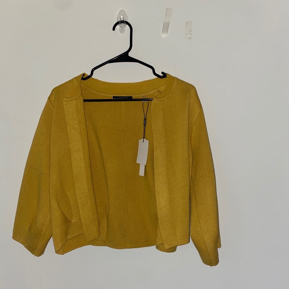 Yellow Cardigan